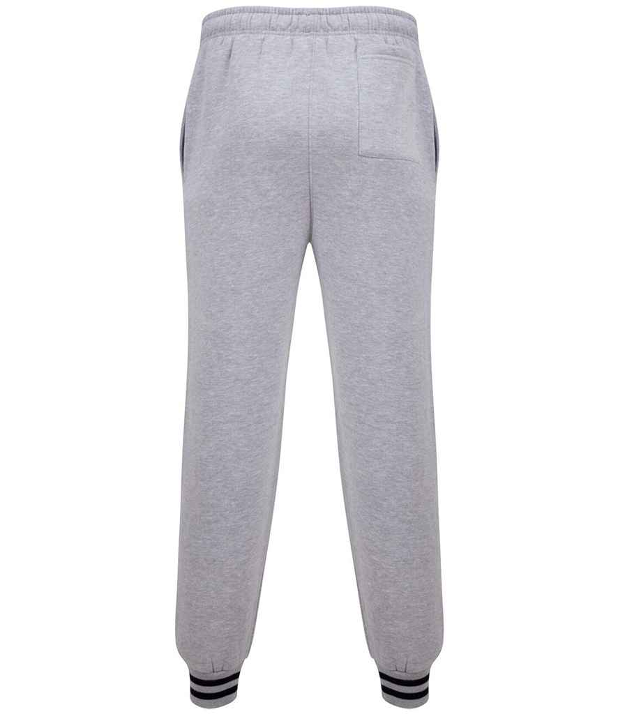Front Row Unisex Striped Cuff Joggers in by Front Row — Custom branded clothing by Print Press, featuring premium embroidery produced in our specialist print lab in the UK.