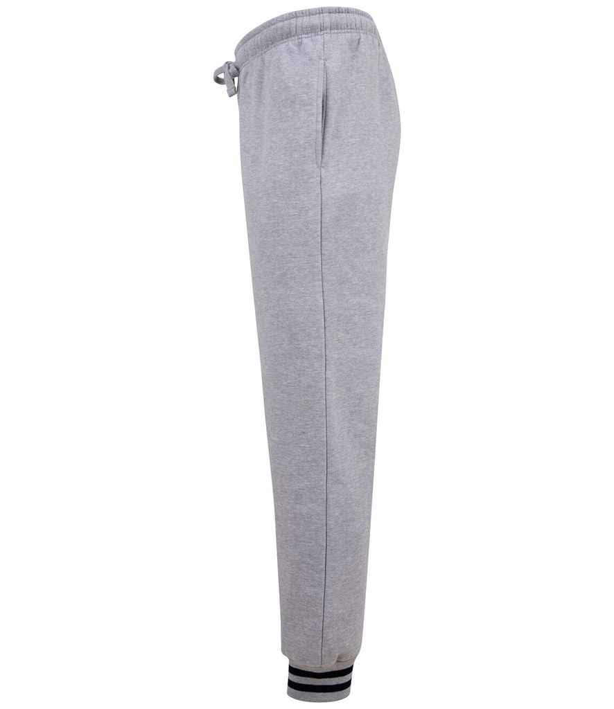 Front Row Unisex Striped Cuff Joggers in by Front Row — Custom branded clothing by Print Press, featuring premium embroidery produced in our specialist print lab in the UK.