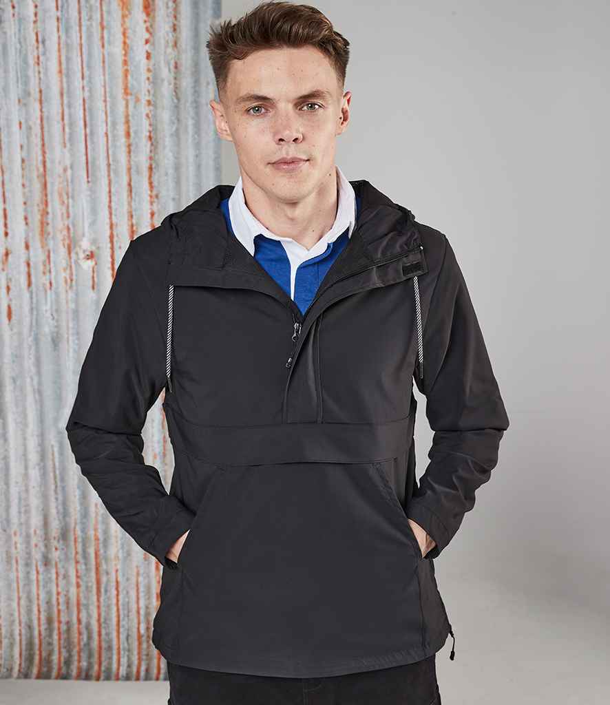 Front Row Pullover 1/2 Zip Jacket in by Front Row — Custom branded clothing by Print Press, featuring premium embroidery produced in our specialist print lab in the UK.