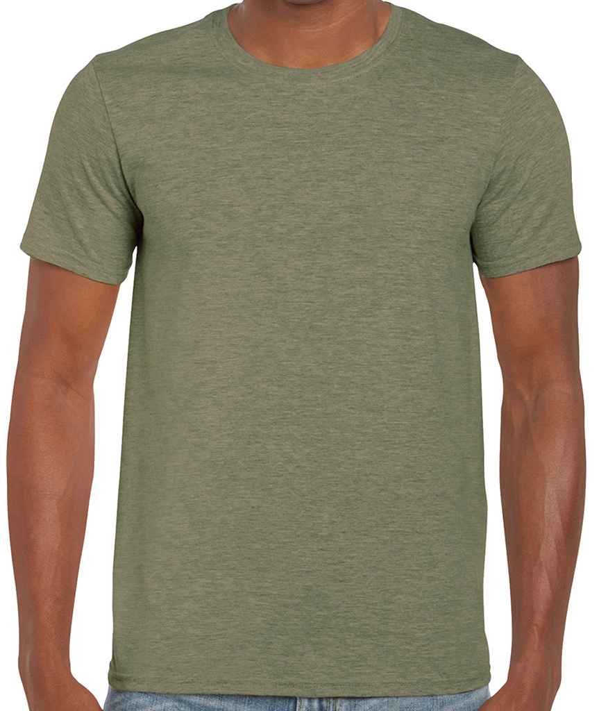Gildan SoftStyle Ringspun T-Shirt in by Gildan — Custom branded clothing by Print Press, featuring premium embroidery produced in our specialist print lab in the UK.