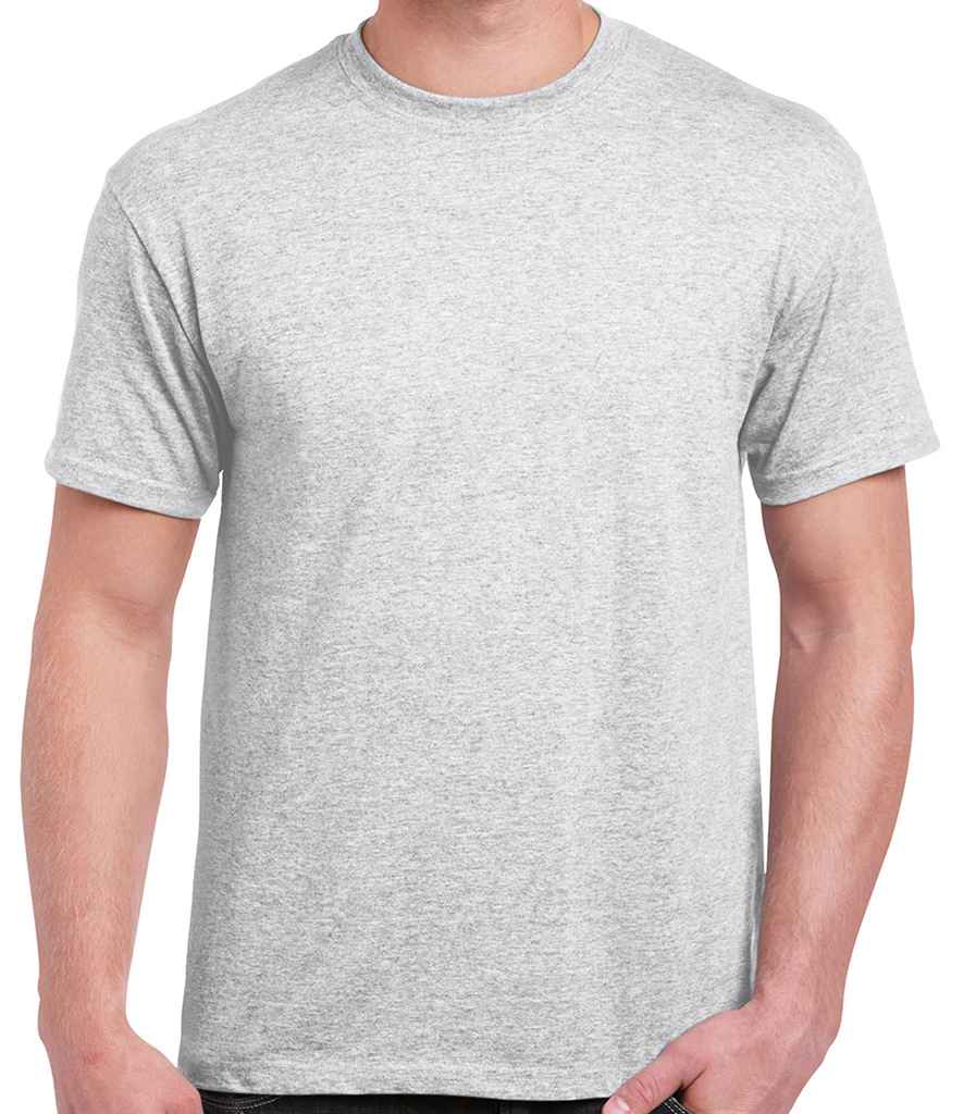Gildan Ultra Cotton T-Shirt - (3rd Colours) in Ash by Gildan — Custom branded clothing by Print Press, featuring premium embroidery produced in our specialist print lab in the UK.