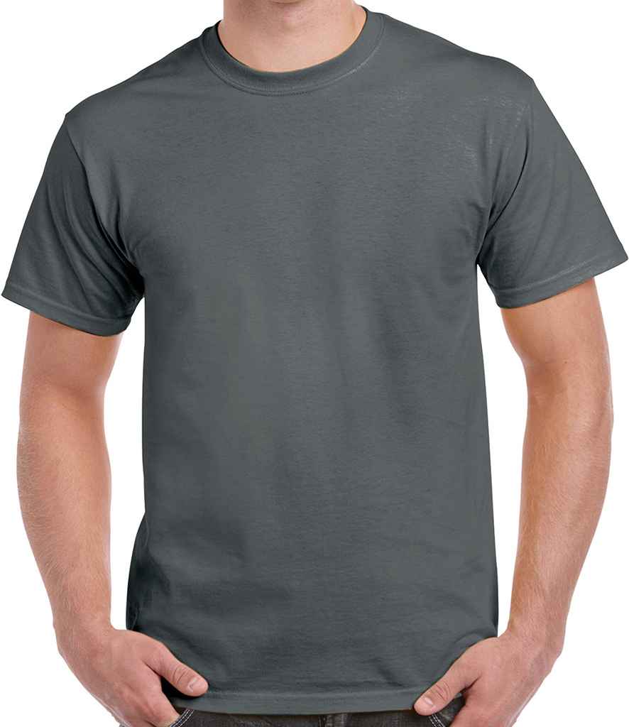 Gildan Ultra Cotton T-Shirt - (3rd Colours) in Charcoal by Gildan — Custom branded clothing by Print Press, featuring premium embroidery produced in our specialist print lab in the UK.