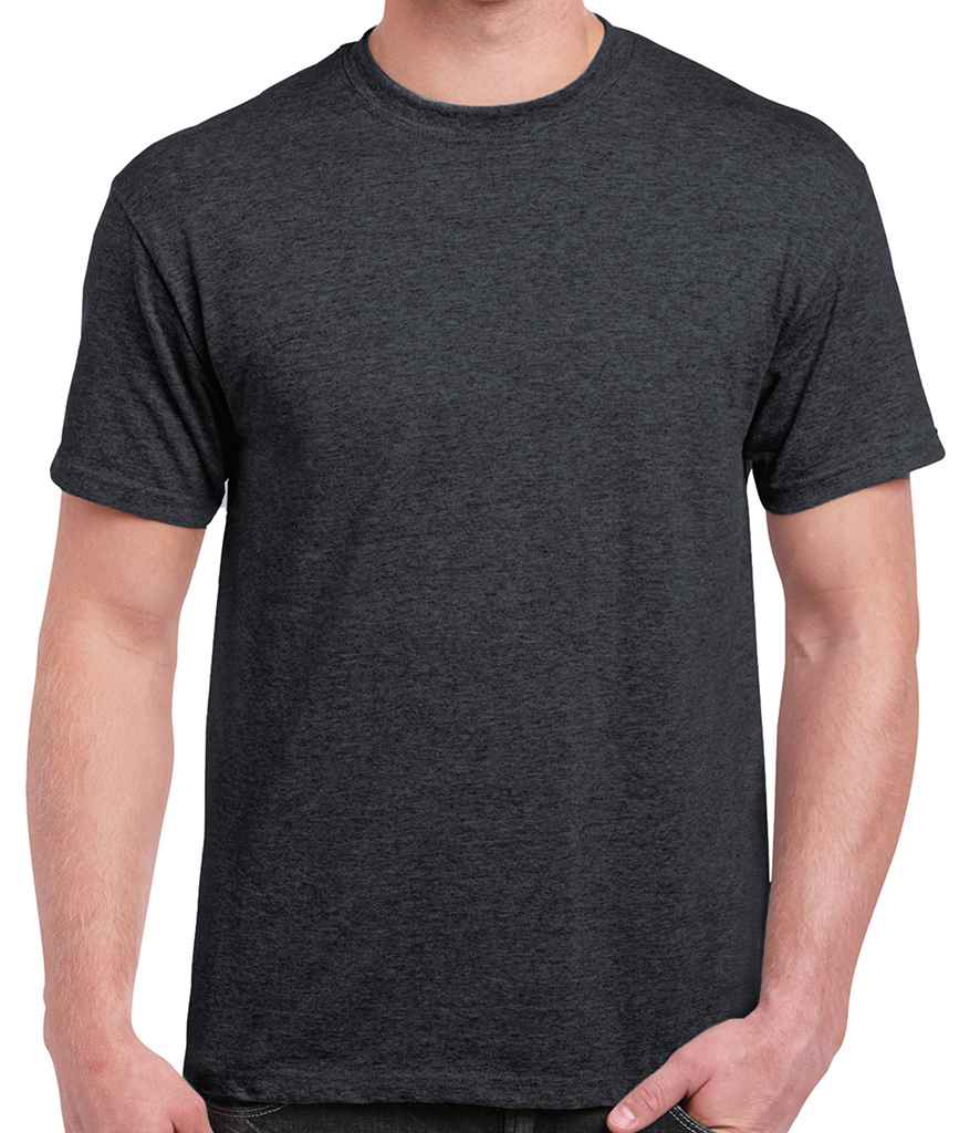 Gildan Ultra Cotton T-Shirt - (3rd Colours) in Dark Heather by Gildan — Custom branded clothing by Print Press, featuring premium embroidery produced in our specialist print lab in the UK.