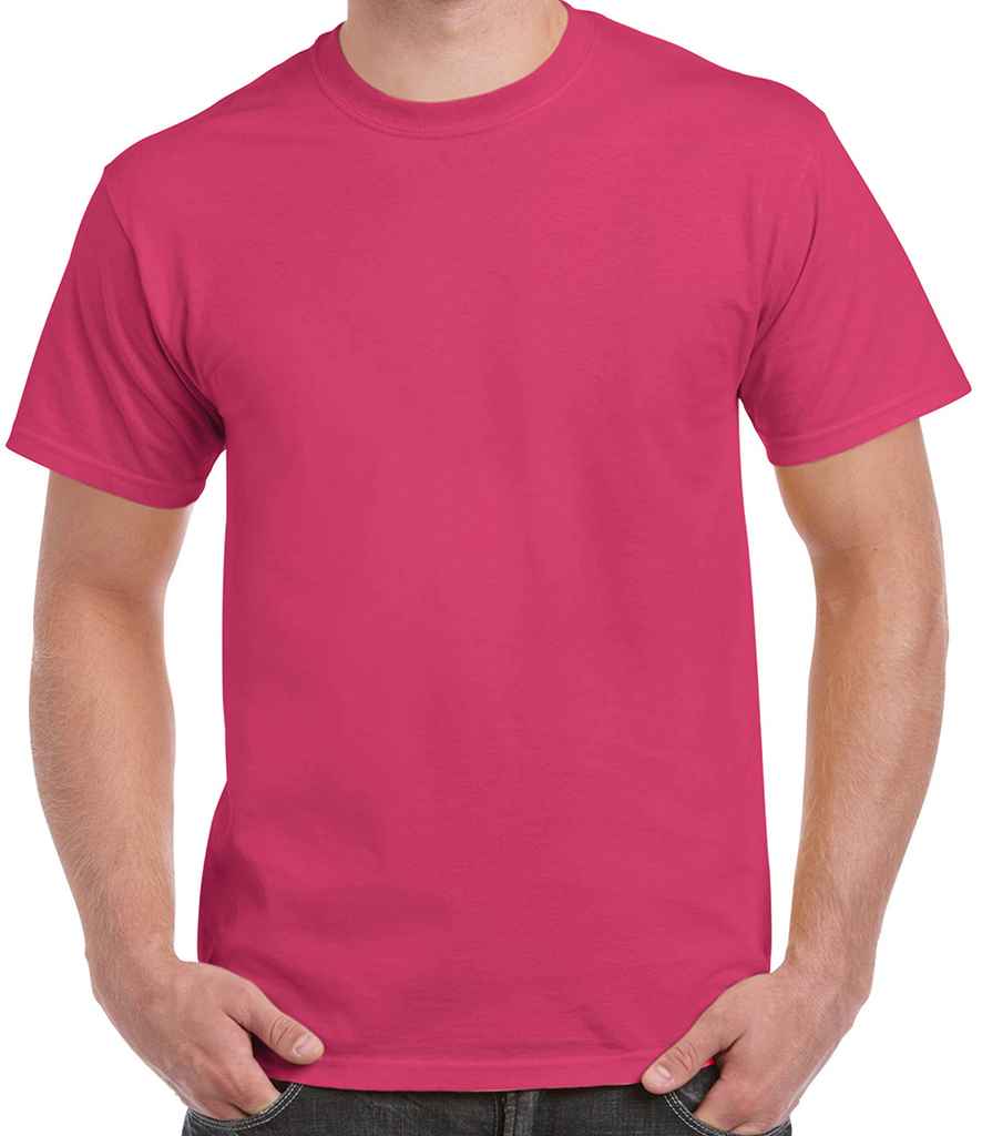 Gildan Ultra Cotton T-Shirt - (2nd Colours) in Heliconia by Gildan — Custom branded clothing by Print Press, featuring premium embroidery produced in our specialist print lab in the UK.