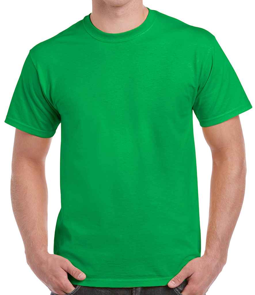 Gildan Ultra Cotton T-Shirt - (2nd Colours) in Irish Green by Gildan — Custom branded clothing by Print Press, featuring premium embroidery produced in our specialist print lab in the UK.