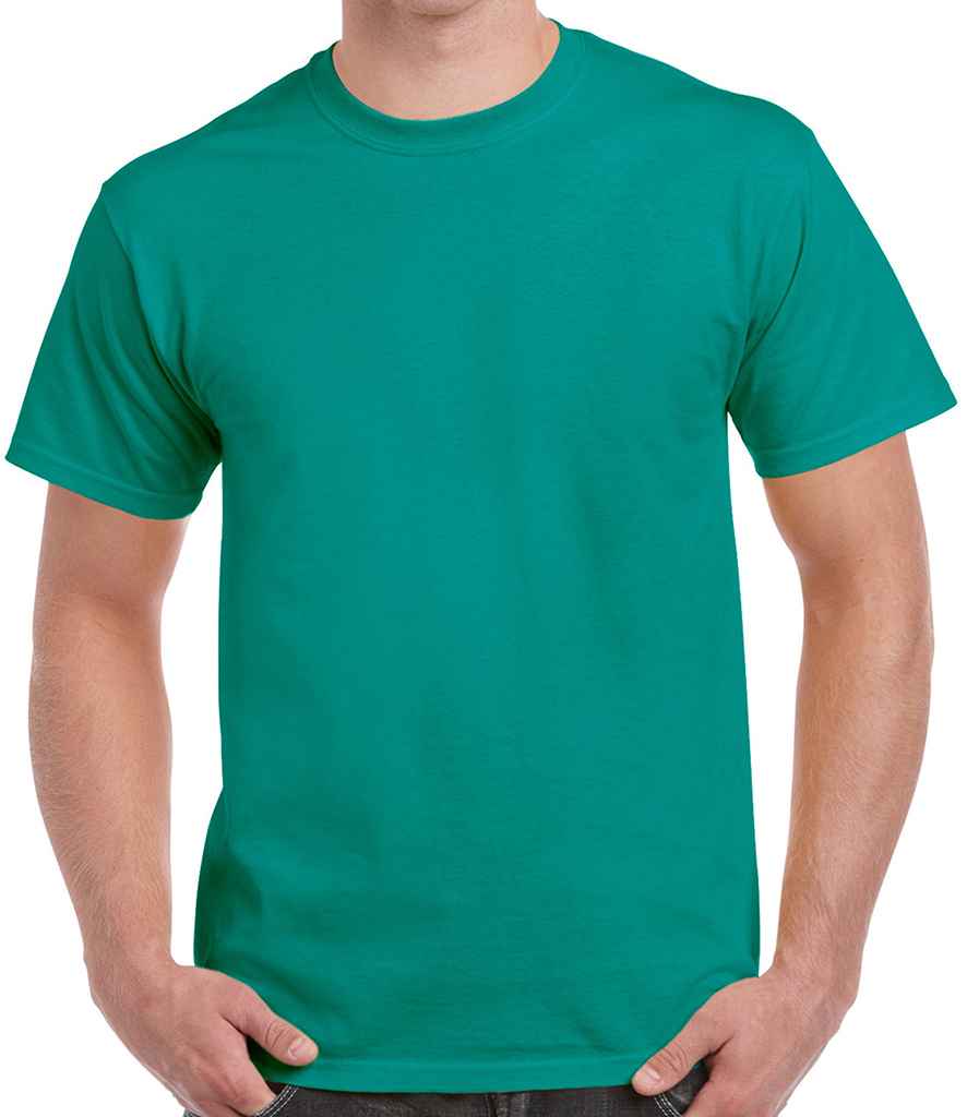 Gildan Ultra Cotton T-Shirt - (2nd Colours) in Jade Dome by Gildan — Custom branded clothing by Print Press, featuring premium embroidery produced in our specialist print lab in the UK.