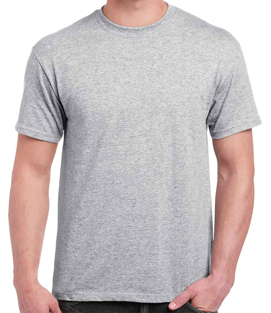 Gildan Ultra Cotton T-Shirt in Sport Grey by Gildan — Custom branded clothing by Print Press, featuring premium embroidery produced in our specialist print lab in the UK.