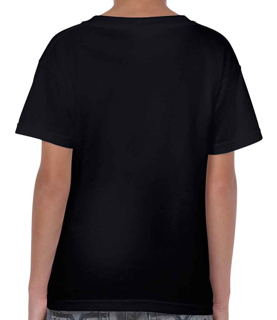 Gildan Kids Heavy Cotton T-Shirt - (2nd Colours) in by Gildan — Custom branded clothing by Print Press, featuring premium embroidery produced in our specialist print lab in the UK.