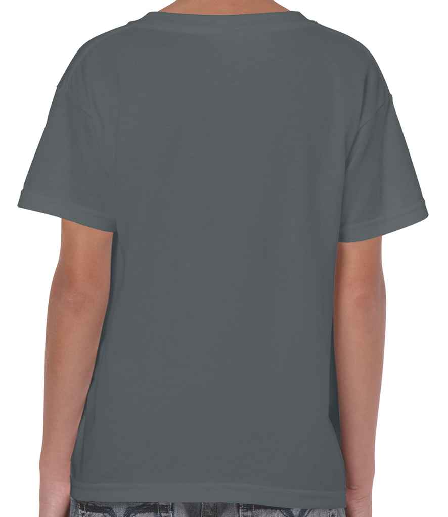 Gildan Kids Heavy Cotton T-Shirt - (2nd Colours) in by Gildan — Custom branded clothing by Print Press, featuring premium embroidery produced in our specialist print lab in the UK.