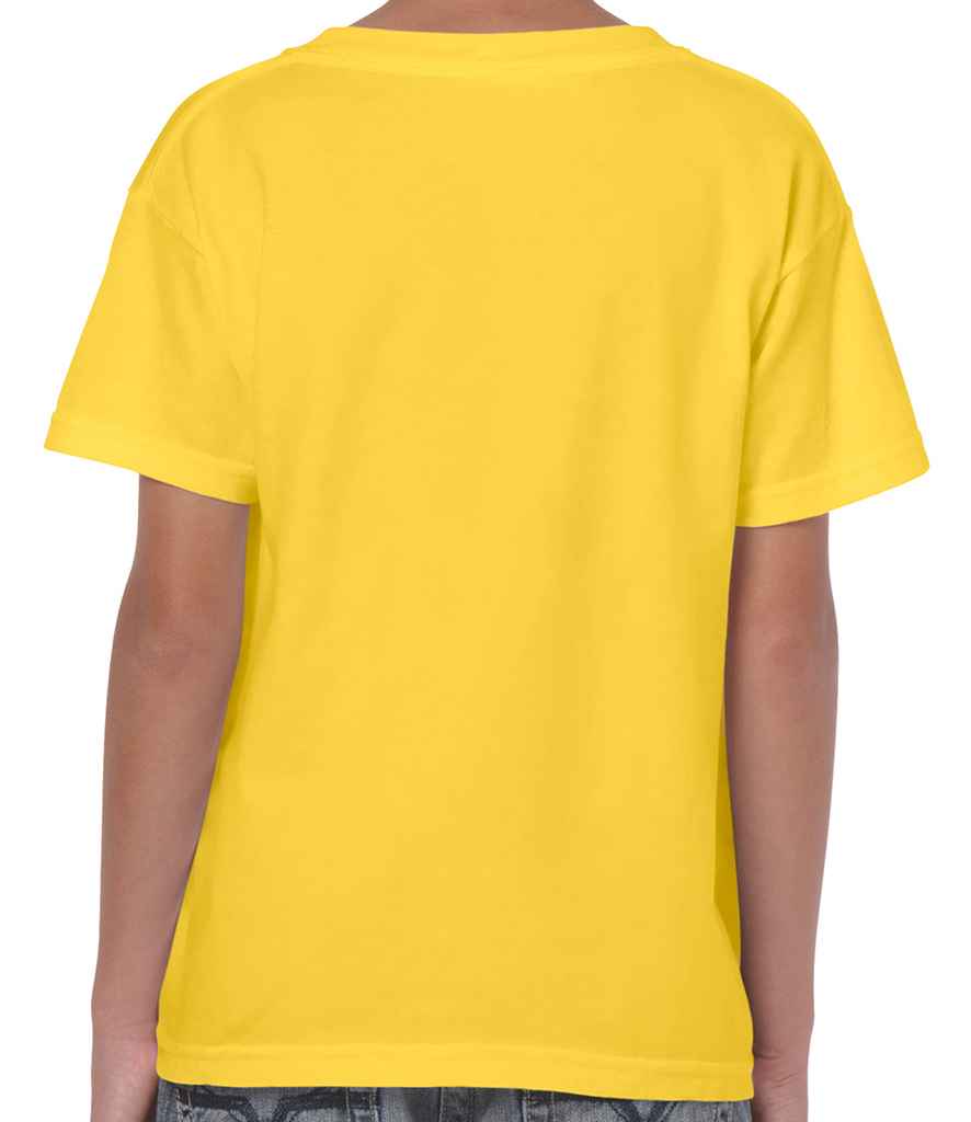 Gildan Kids Heavy Cotton T-Shirt - (2nd Colours) in by Gildan — Custom branded clothing by Print Press, featuring premium embroidery produced in our specialist print lab in the UK.