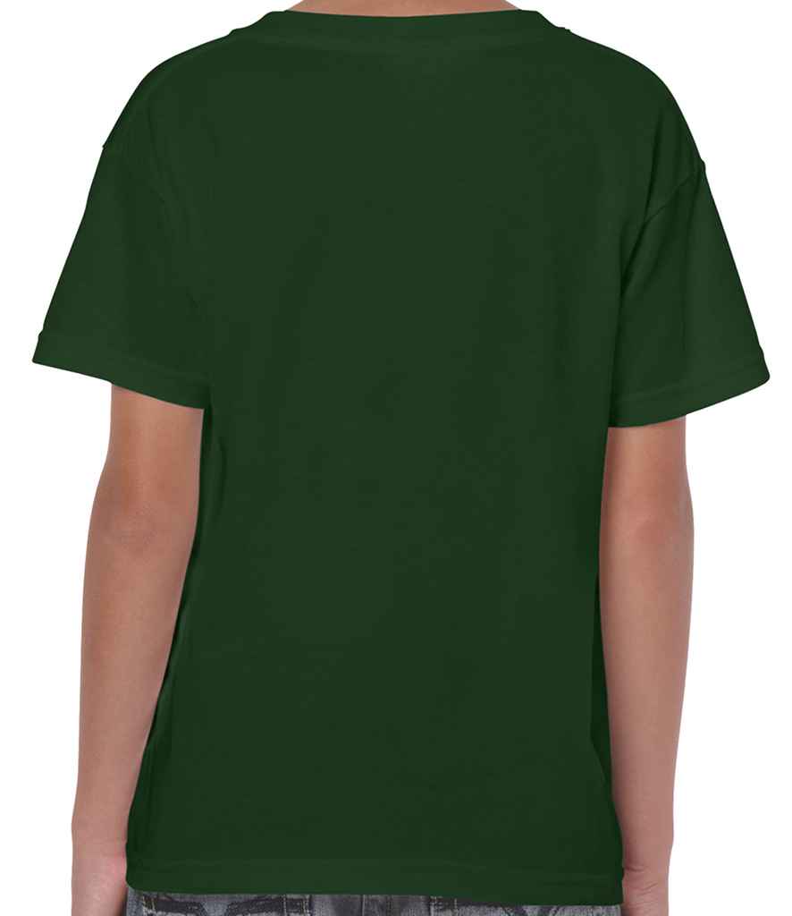 Gildan Kids Heavy Cotton T-Shirt - (2nd Colours) in by Gildan — Custom branded clothing by Print Press, featuring premium embroidery produced in our specialist print lab in the UK.
