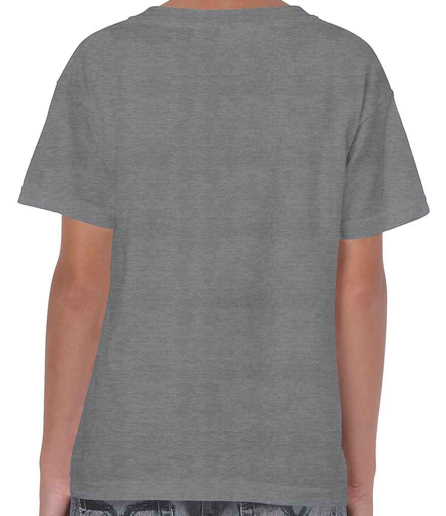 Gildan Kids Heavy Cotton T-Shirt - (2nd Colours) in by Gildan — Custom branded clothing by Print Press, featuring premium embroidery produced in our specialist print lab in the UK.