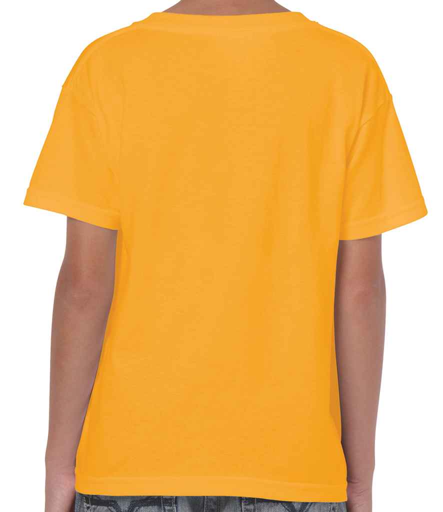 Gildan Kids Heavy Cotton T-Shirt - (2nd Colours) in by Gildan — Custom branded clothing by Print Press, featuring premium embroidery produced in our specialist print lab in the UK.