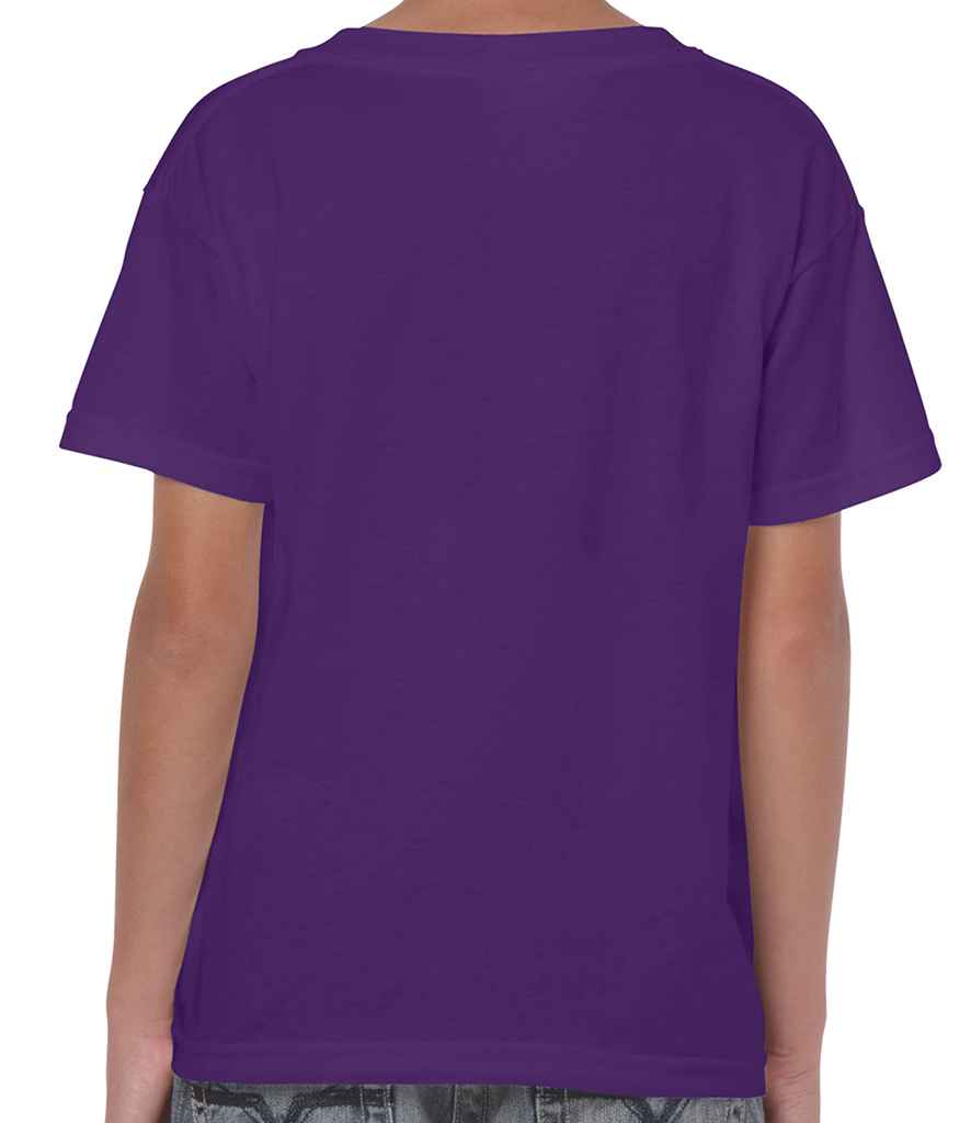 Gildan Kids Heavy Cotton T-Shirt in by Gildan — Custom branded clothing by Print Press, featuring premium embroidery produced in our specialist print lab in the UK.