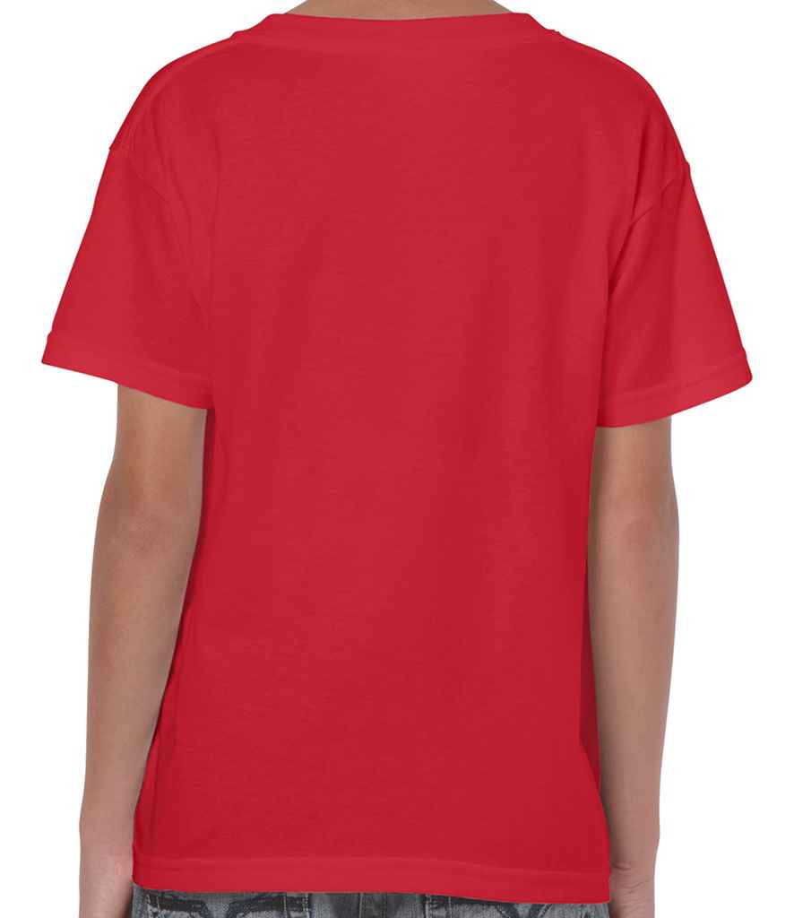 Gildan Kids Heavy Cotton T-Shirt in by Gildan — Custom branded clothing by Print Press, featuring premium embroidery produced in our specialist print lab in the UK.