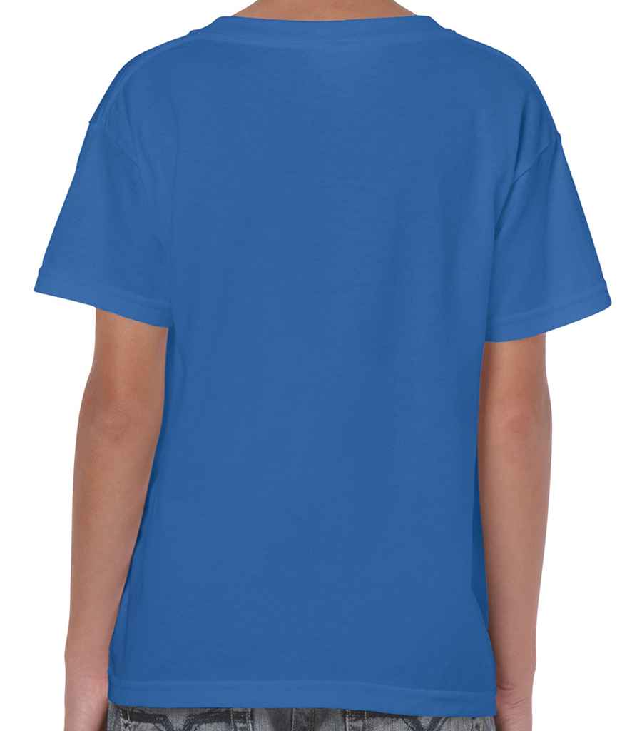 Gildan Kids Heavy Cotton T-Shirt in by Gildan — Custom branded clothing by Print Press, featuring premium embroidery produced in our specialist print lab in the UK.