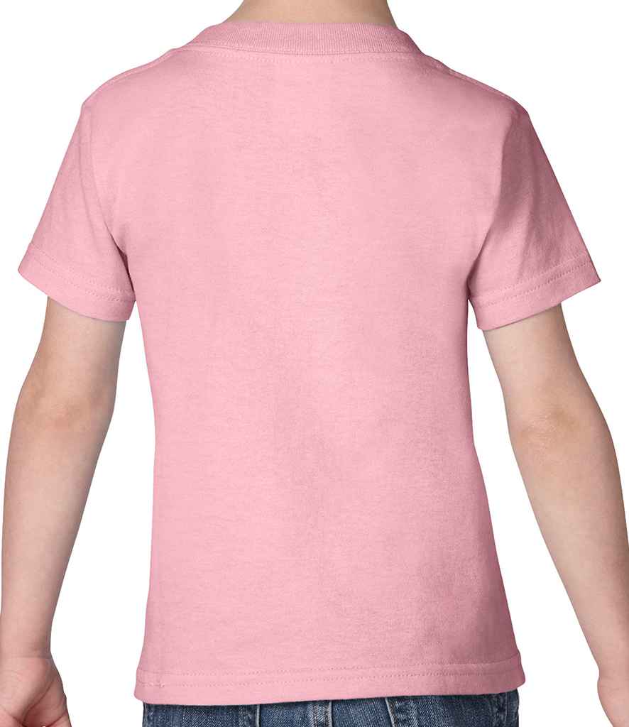 Gildan Heavy Cotton Toddler T-Shirt in by Gildan — Custom branded clothing by Print Press, featuring premium embroidery produced in our specialist print lab in the UK.