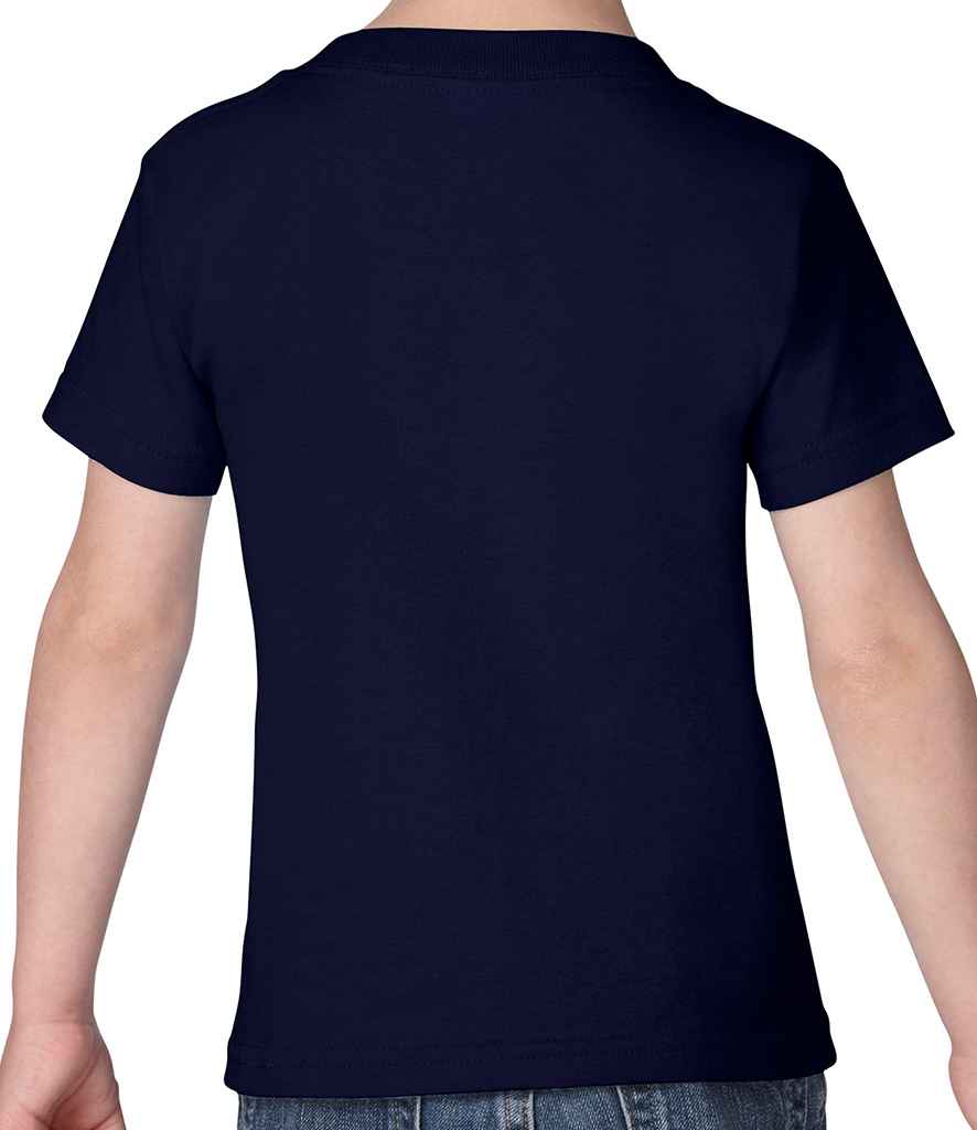 Gildan Heavy Cotton Toddler T-Shirt in by Gildan — Custom branded clothing by Print Press, featuring premium embroidery produced in our specialist print lab in the UK.