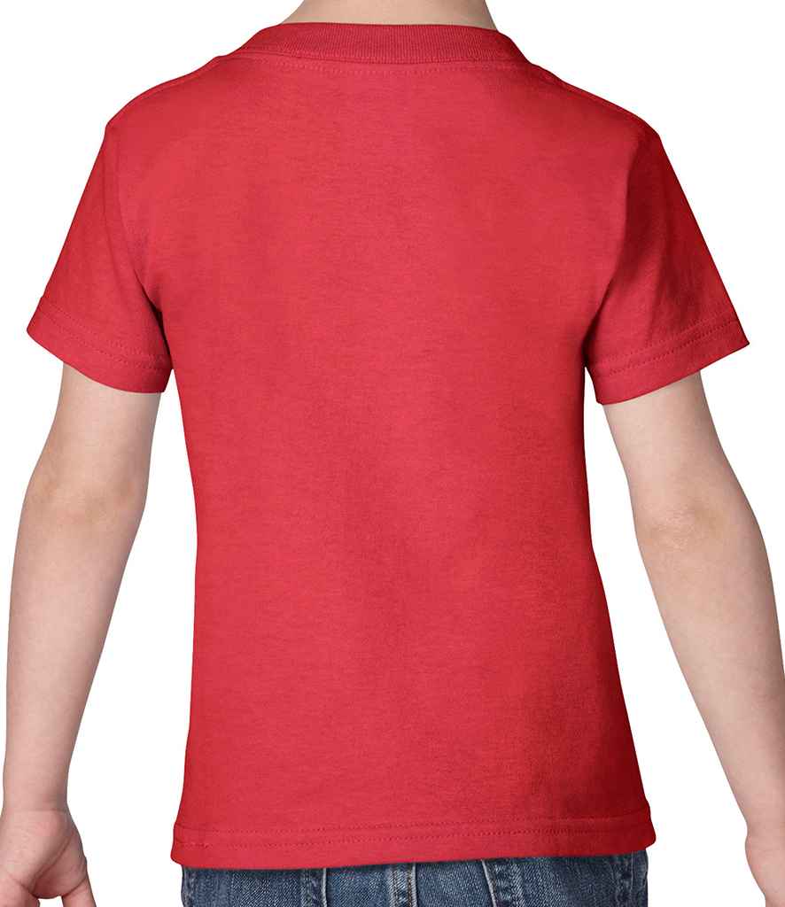 Gildan Heavy Cotton Toddler T-Shirt in by Gildan — Custom branded clothing by Print Press, featuring premium embroidery produced in our specialist print lab in the UK.