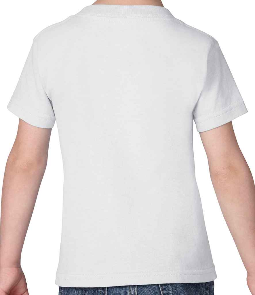 Gildan Heavy Cotton Toddler T-Shirt in by Gildan — Custom branded clothing by Print Press, featuring premium embroidery produced in our specialist print lab in the UK.