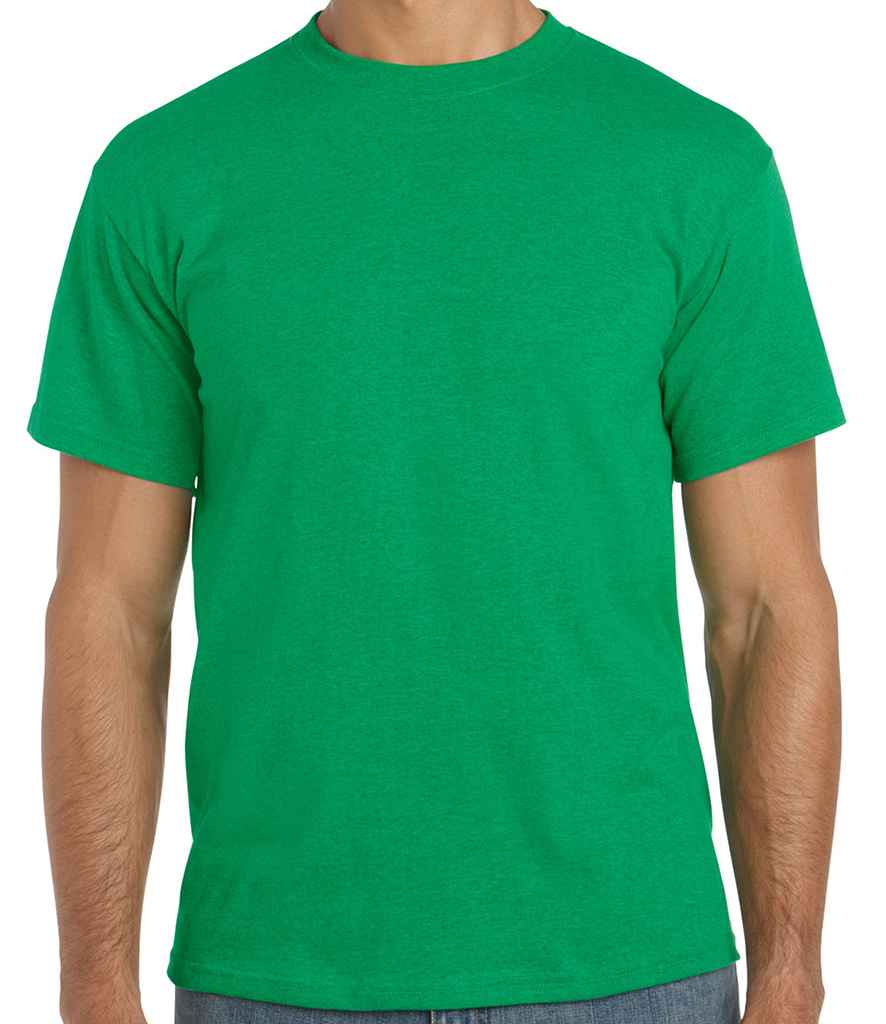 Gildan Heavy Cotton T-Shirt - (2nd Colours) in Antique Irish Green by Gildan — Custom branded clothing by Print Press, featuring premium embroidery produced in our specialist print lab in the UK.