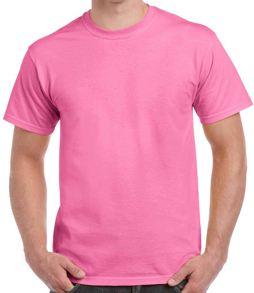 Gildan Heavy Cotton T-Shirt in Azalea by Gildan — Custom branded clothing by Print Press, featuring premium embroidery produced in our specialist print lab in the UK.