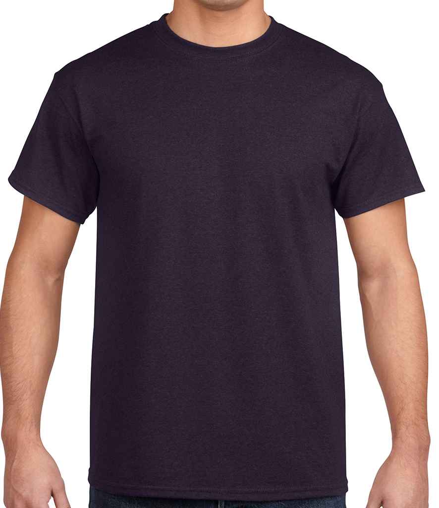 Gildan Heavy Cotton T-Shirt - (2nd Colours) in Blackberry by Gildan — Custom branded clothing by Print Press, featuring premium embroidery produced in our specialist print lab in the UK.