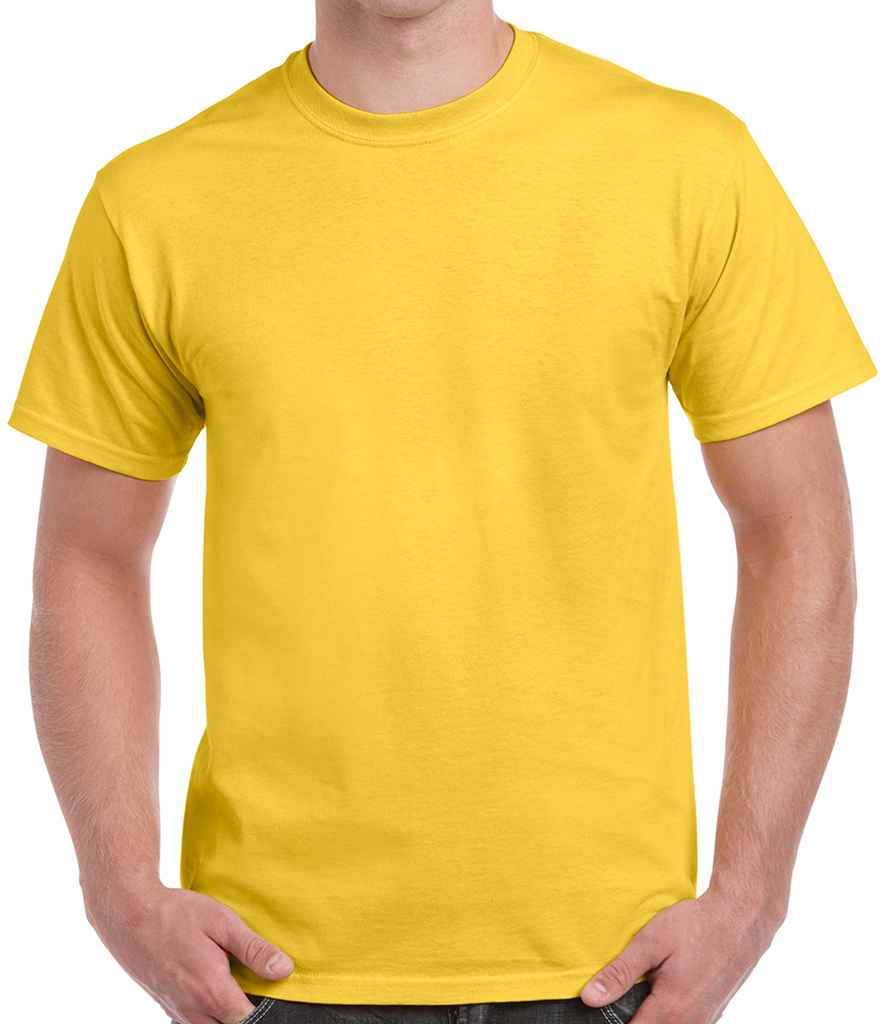 Gildan Heavy Cotton T-Shirt in Daisy by Gildan — Custom branded clothing by Print Press, featuring premium embroidery produced in our specialist print lab in the UK.