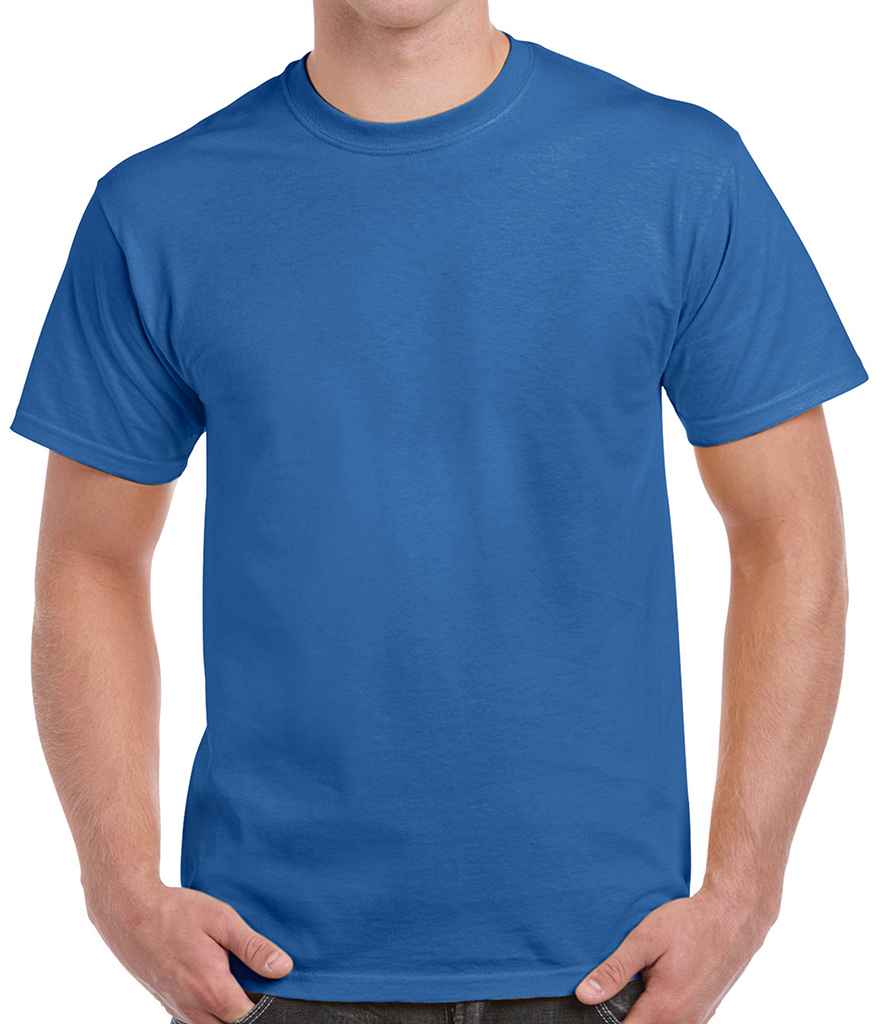 Gildan Heavy Cotton T-Shirt - (3rd Colours) in Royal Blue by Gildan — Custom branded clothing by Print Press, featuring premium embroidery produced in our specialist print lab in the UK.