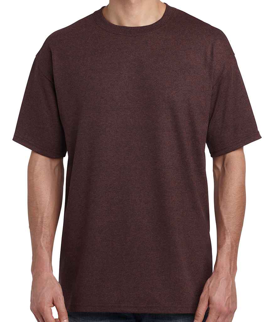 Gildan Heavy Cotton T-Shirt in Russet by Gildan — Custom branded clothing by Print Press, featuring premium embroidery produced in our specialist print lab in the UK.