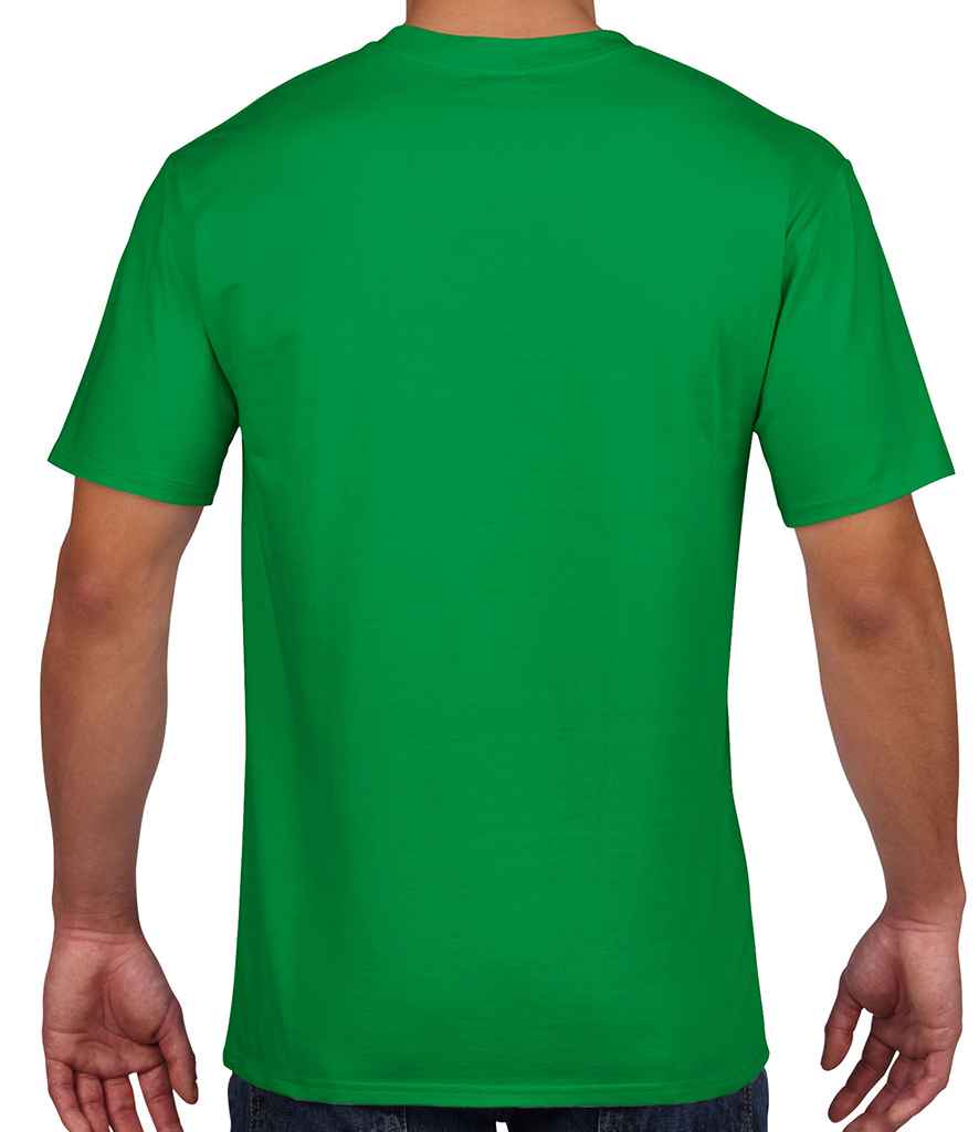 Gildan Premium Cotton T-Shirt in by Gildan — Custom branded clothing by Print Press, featuring premium embroidery produced in our specialist print lab in the UK.