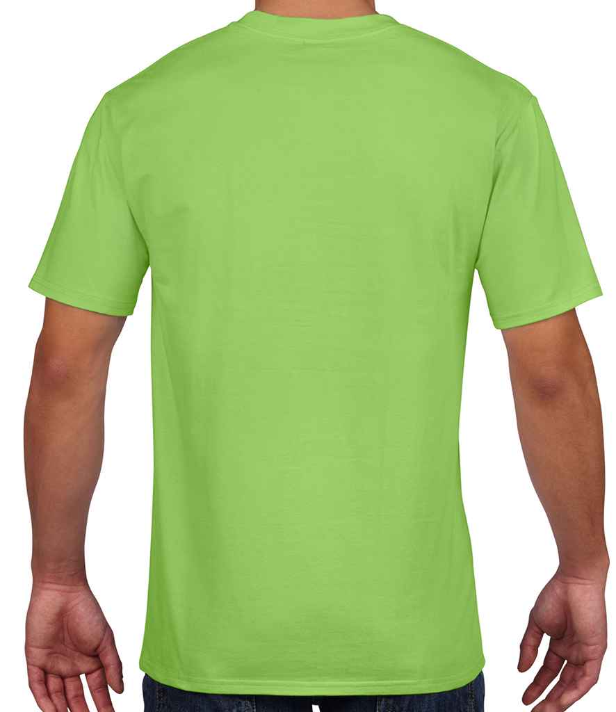 Gildan Premium Cotton T-Shirt in by Gildan — Custom branded clothing by Print Press, featuring premium embroidery produced in our specialist print lab in the UK.