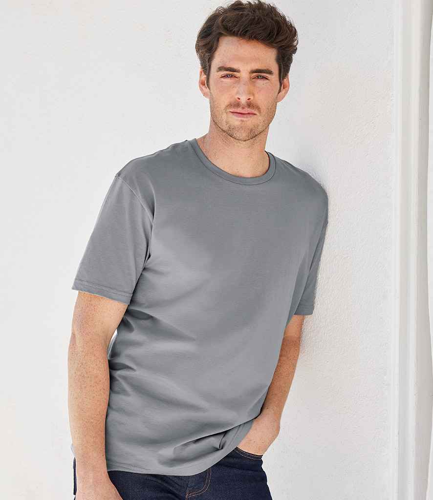 Gildan SoftStyle EZ Print T-Shirt in Gravel by Gildan — Custom branded clothing by Print Press, featuring premium embroidery produced in our specialist print lab in the UK.