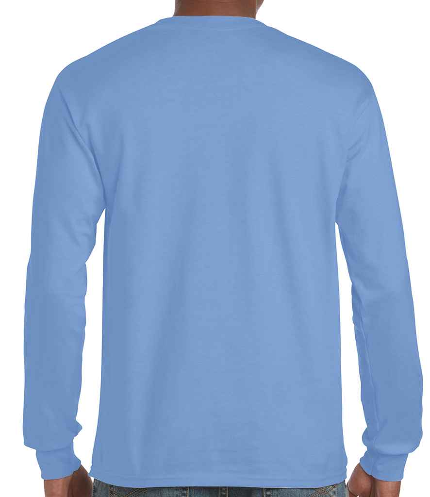 Gildan Ultra Cotton Long Sleeve T-Shirt in by Gildan — Custom branded clothing by Print Press, featuring premium embroidery produced in our specialist print lab in the UK.