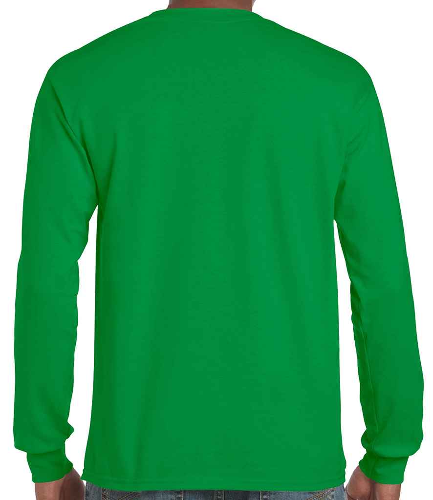 Gildan Ultra Cotton Long Sleeve T-Shirt in by Gildan — Custom branded clothing by Print Press, featuring premium embroidery produced in our specialist print lab in the UK.