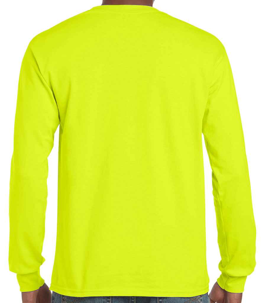Gildan Ultra Cotton Long Sleeve T-Shirt in by Gildan — Custom branded clothing by Print Press, featuring premium embroidery produced in our specialist print lab in the UK.