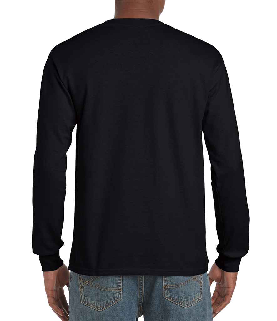 Gildan Hammer Heavyweight Long Sleeve T-Shirt in by Gildan — Custom branded clothing by Print Press, featuring premium embroidery produced in our specialist print lab in the UK.