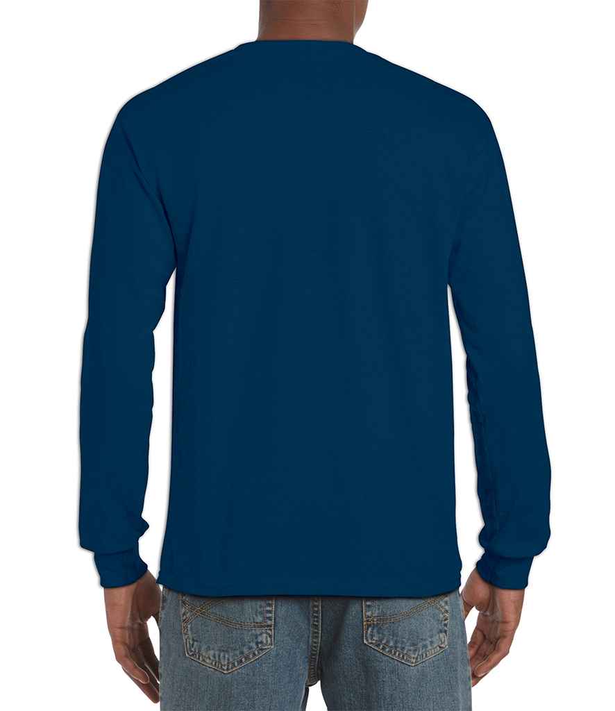 Gildan Hammer Heavyweight Long Sleeve T-Shirt in by Gildan — Custom branded clothing by Print Press, featuring premium embroidery produced in our specialist print lab in the UK.