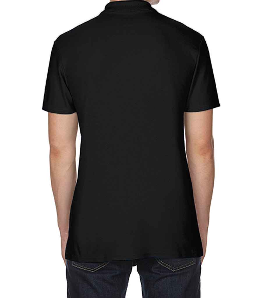 Gildan SoftStyle Double Pique Polo Shirt in by Gildan — Custom branded clothing by Print Press, featuring premium embroidery produced in our specialist print lab in the UK.