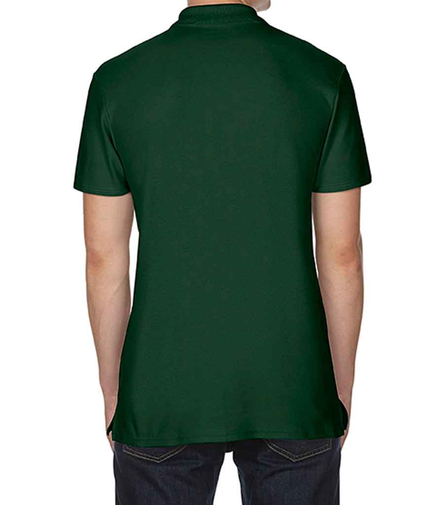 Gildan SoftStyle Double Pique Polo Shirt in by Gildan — Custom branded clothing by Print Press, featuring premium embroidery produced in our specialist print lab in the UK.