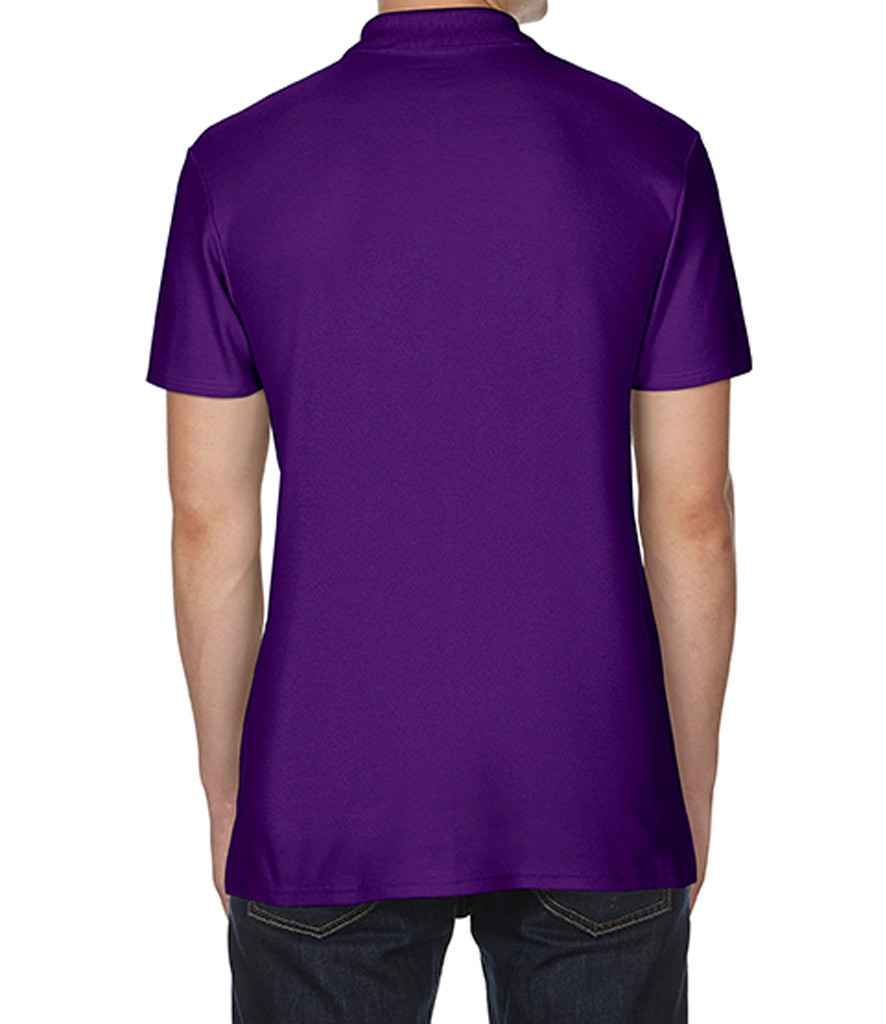 Gildan SoftStyle Double Pique Polo Shirt in by Gildan — Custom branded clothing by Print Press, featuring premium embroidery produced in our specialist print lab in the UK.