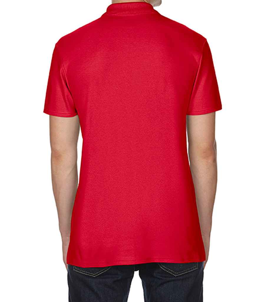 Gildan SoftStyle Double Pique Polo Shirt in by Gildan — Custom branded clothing by Print Press, featuring premium embroidery produced in our specialist print lab in the UK.