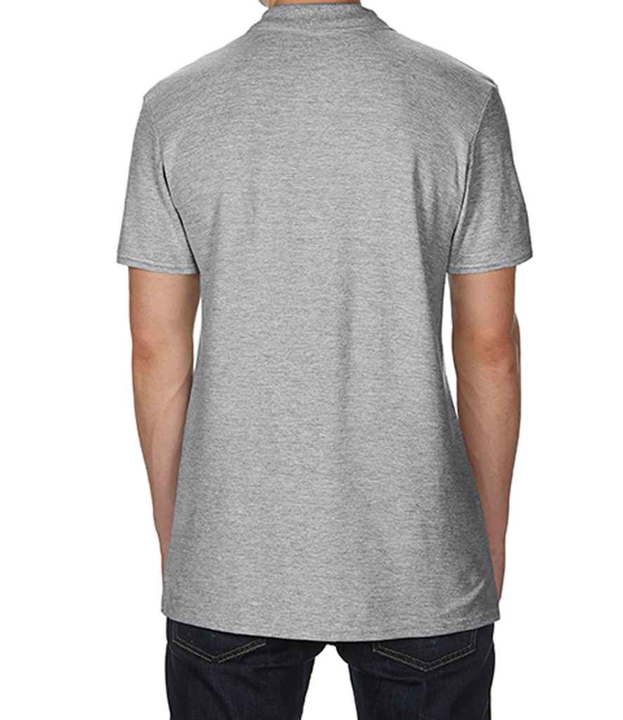 Gildan SoftStyle Double Pique Polo Shirt in by Gildan — Custom branded clothing by Print Press, featuring premium embroidery produced in our specialist print lab in the UK.