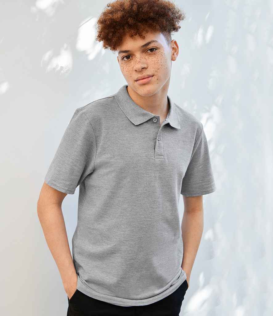 Gildan SoftStyle Double Pique Polo Shirt in Sport Grey by Gildan — Custom branded clothing by Print Press, featuring premium embroidery produced in our specialist print lab in the UK.