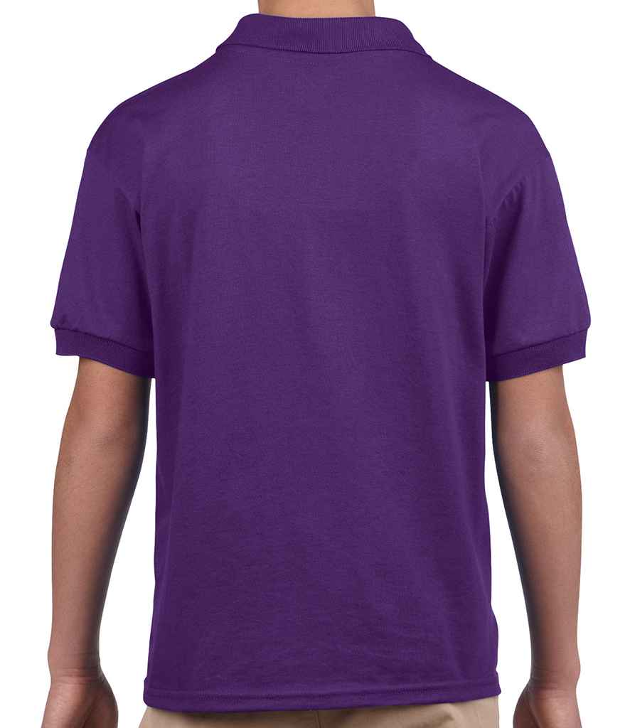 Gildan Kids DryBlend Jersey Polo Shirt in by Gildan — Custom branded clothing by Print Press, featuring premium embroidery produced in our specialist print lab in the UK.