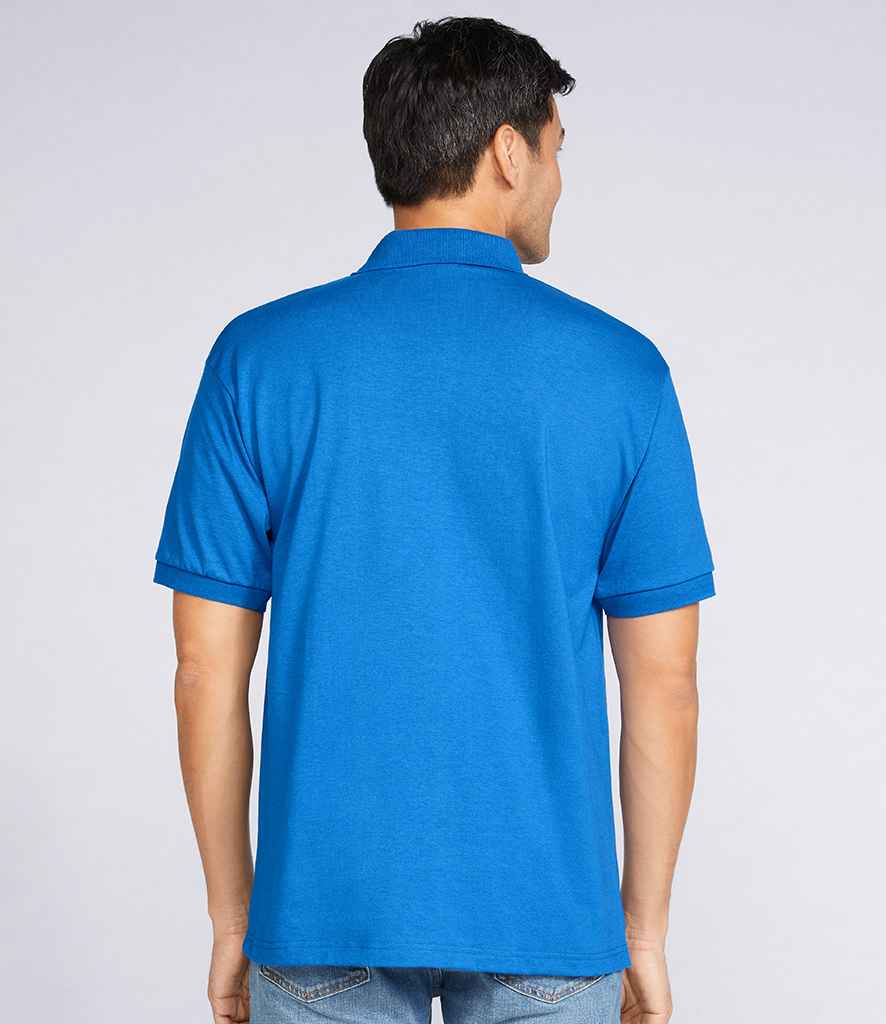 Gildan DryBlend Jersey Polo Shirt in by Gildan — Custom branded clothing by Print Press, featuring premium embroidery produced in our specialist print lab in the UK.