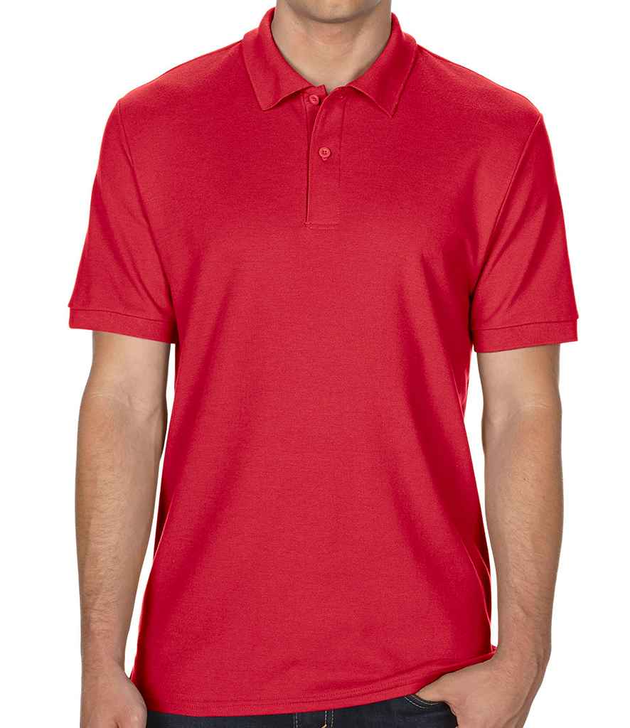 Gildan DryBlend Double Pique Polo Shirt in by Gildan — Custom branded clothing by Print Press, featuring premium embroidery produced in our specialist print lab in the UK.