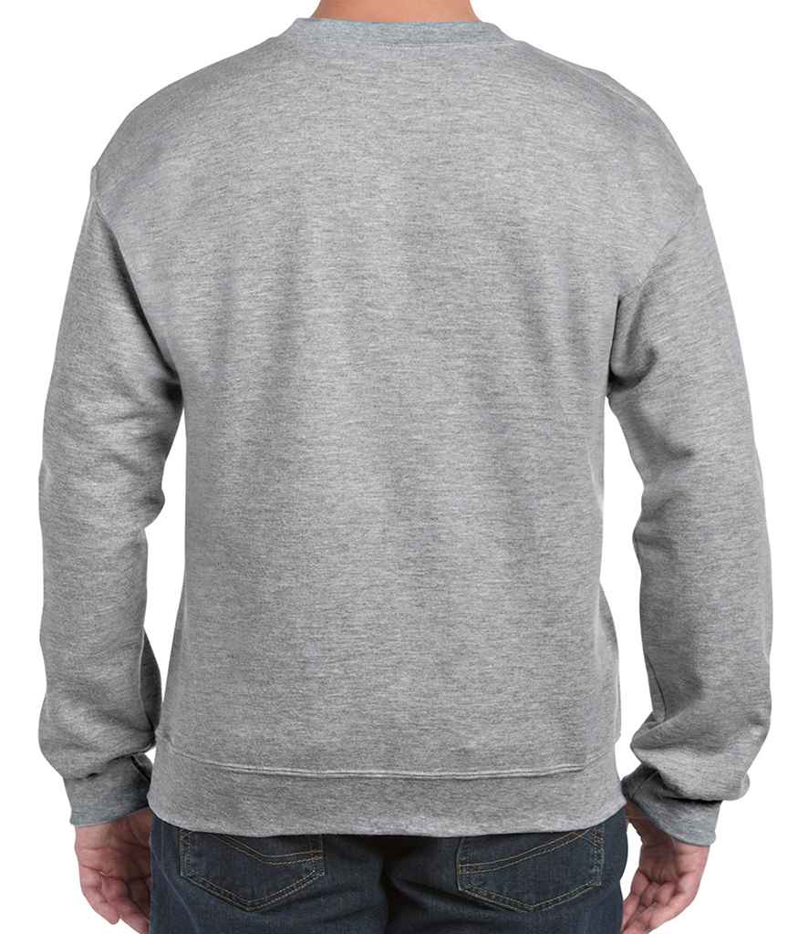 Gildan DryBlend Sweatshirt in by Gildan — Custom branded clothing by Print Press, featuring premium embroidery produced in our specialist print lab in the UK.