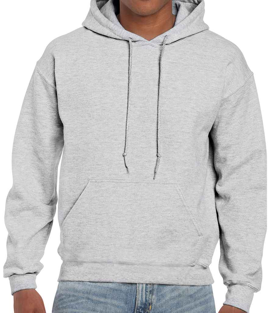 Gildan DryBlend Hooded Sweatshirt in Ash by Gildan — Custom branded clothing by Print Press, featuring premium embroidery produced in our specialist print lab in the UK.