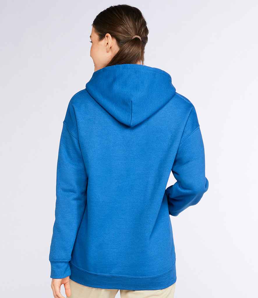 Gildan DryBlend Hooded Sweatshirt in by Gildan — Custom branded clothing by Print Press, featuring premium embroidery produced in our specialist print lab in the UK.
